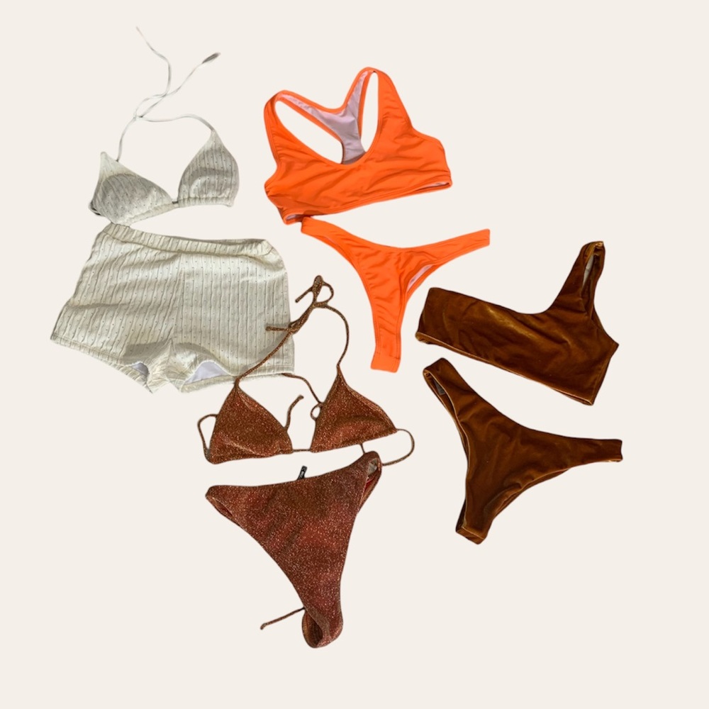 8pc Bathing Suit Bundle